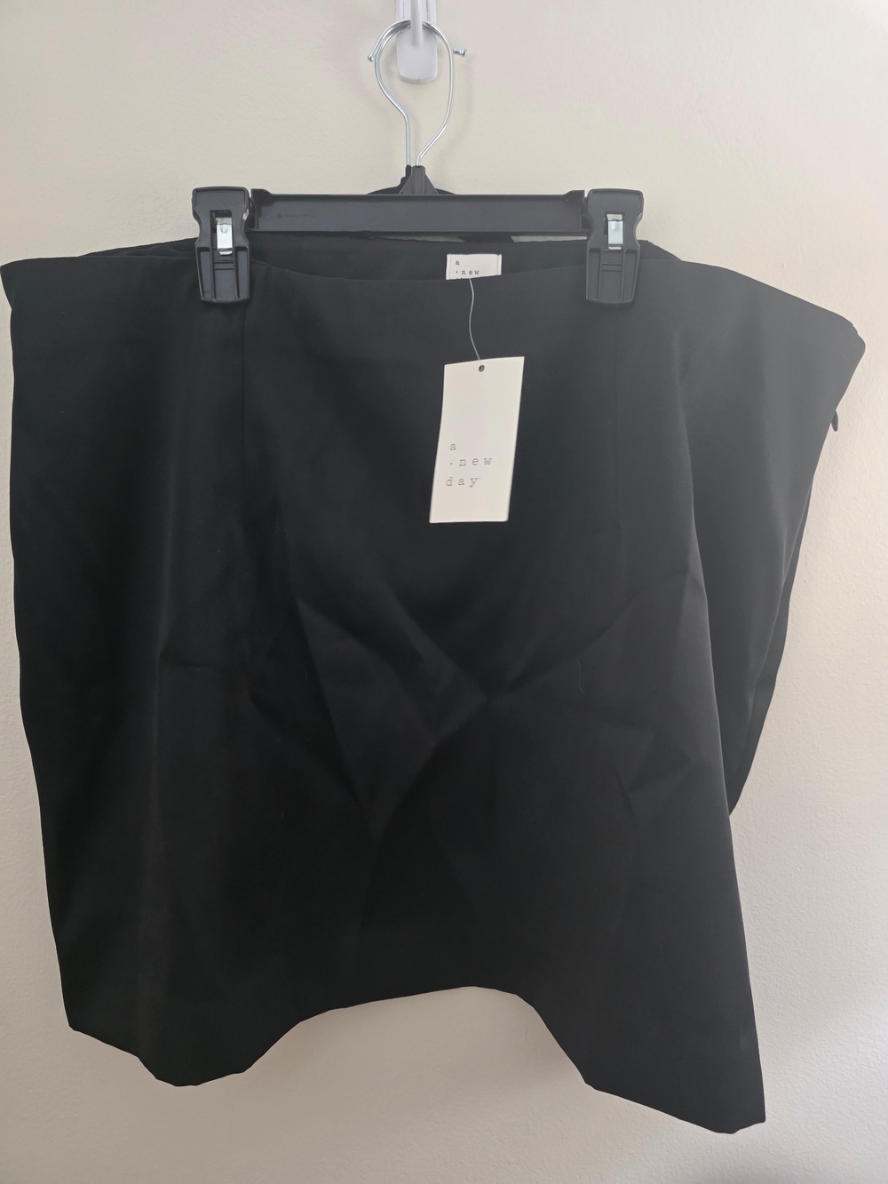 Black Women's A-line Skirt -